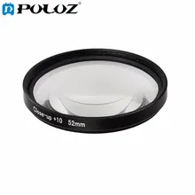 For GoPro Accessories Sport Action Camera Proffesional 52mm 10X Macro Lens Close-up Filter For GoPro HERO5
