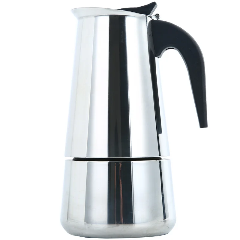 Портативная Эспрессо Кофеварка Moka Pot из нержавеющей стали чайник для кофе Pro Barista 2