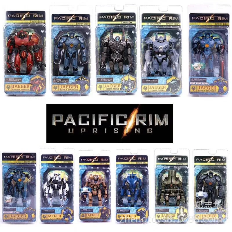 Original Pacific Rim Action Figures PVC Collectible Model Toy Jaeger Crimson Gipsy Danger Coyote Pacific Rim Kids toys Gifts BOX