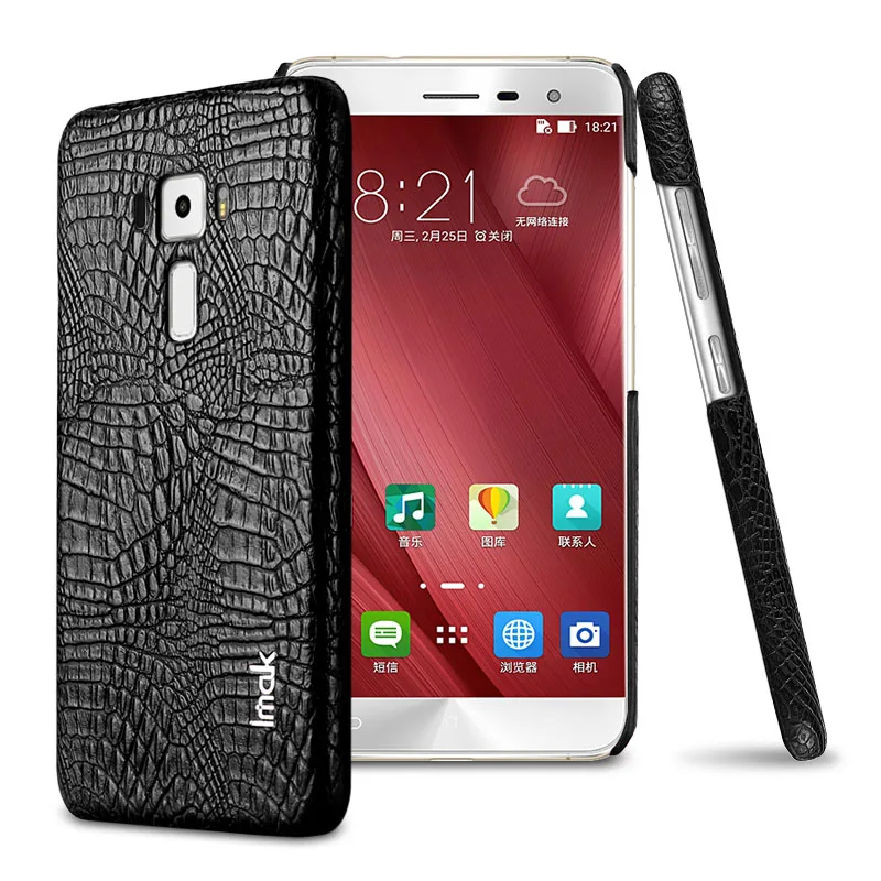 IMAK Роскошный чехол из искусственной кожи крокодила для Asus Zenfone3 Zenfone 3 ZE552KL 5 дюймов