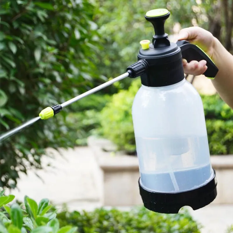 2L Hand Pressure Sprayer Plastic Nozzle Pump Type For Garden Irrigation