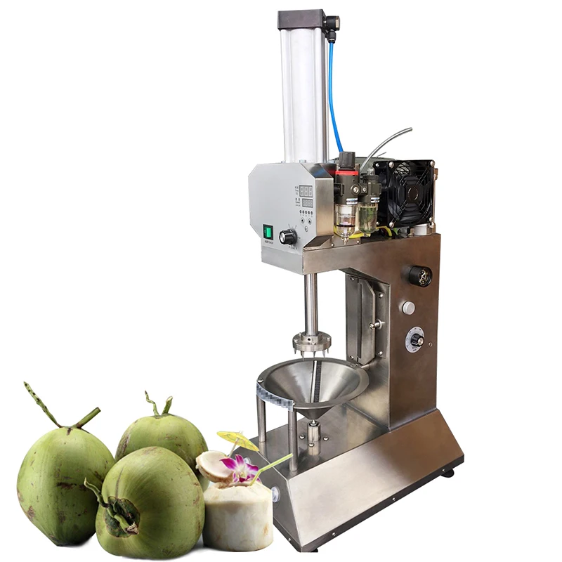 

High Quality Commercial Automatic Coconut Peeling Machine One-touch operation Coconut Peeler Coconut Machine with wooden packing