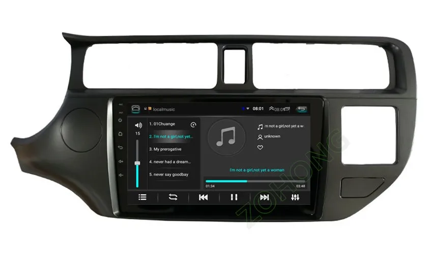 Clearance 9 inch 2.5D Android CAR GPS for KIA K3 RIO 2014 2013 2012 2011 Car Multimedia DVD Player Radio navigation autoradio BT WIFI MAP 23