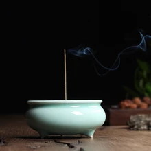 Новое поступление Longquan Celadon Буддизм Курильница для благовоний из сплава курильница из сандалового дерева домашний Декор