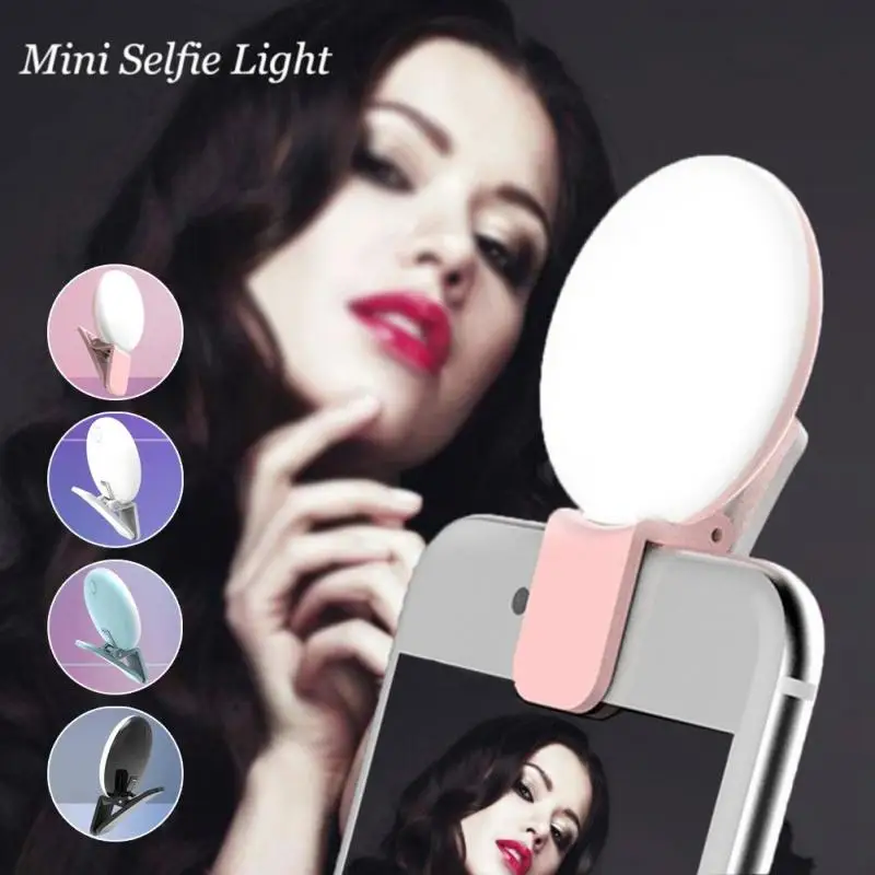 Buy Mini LED Selfie Flash Light Mobile Phone Fill