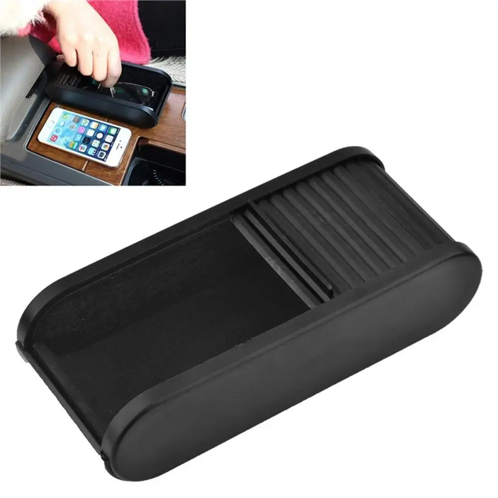 

Vehicle Stowing Tidying Decor Sliding Open Case Telescopic Lock Container Console Organize
