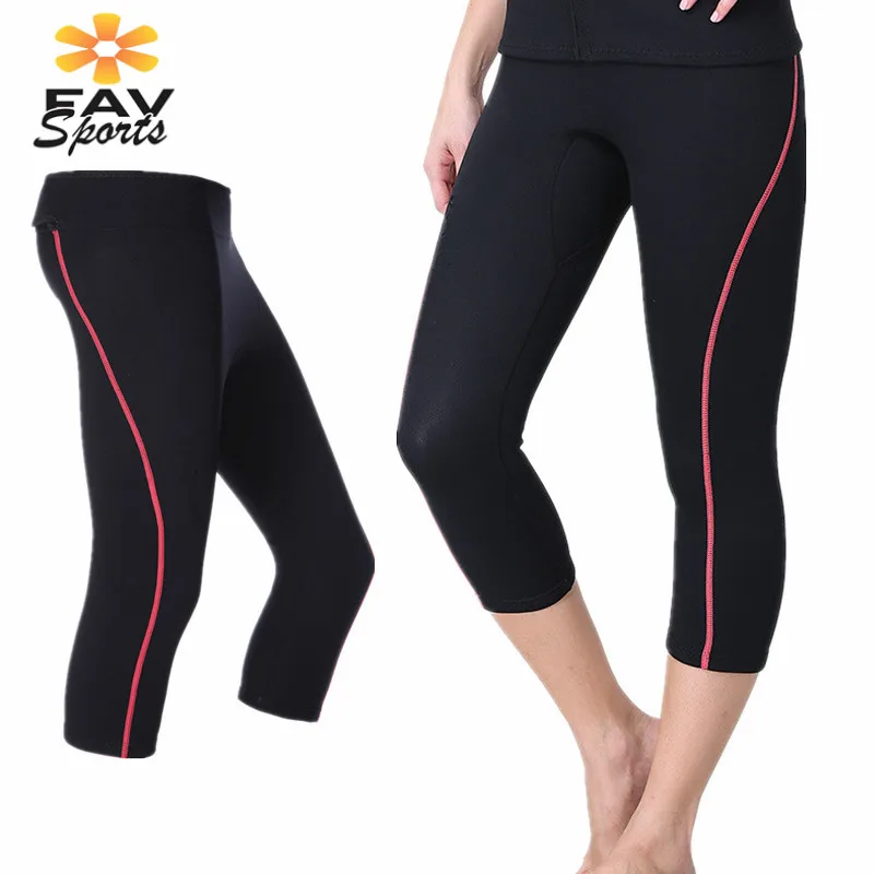 1.5mm Women Neoprene Diving Pants Scuba Snorkeling Breathable Cropped