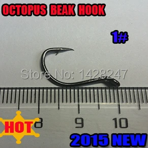 

2016HOT OCTOPUS BEAK HOOK size:1#high-carbon steel quantity 50pcs/lot free shipping