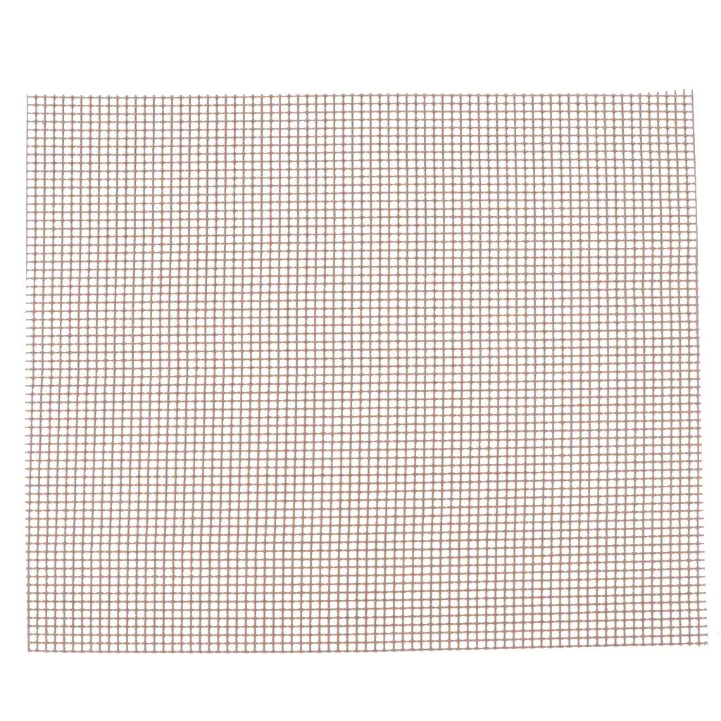Fiberglass Non-stick BBQ Grill Mesh Net Barbecue Grilling Pad Replacement Mat 40x33cm For Outdoor Camping Picnic Cooking Tools