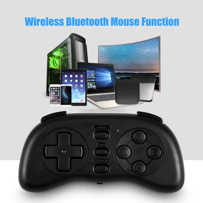 Портативный беспроводной Bluetooth игровой контроллер мини-геймпад ручка для iOS Android Windows