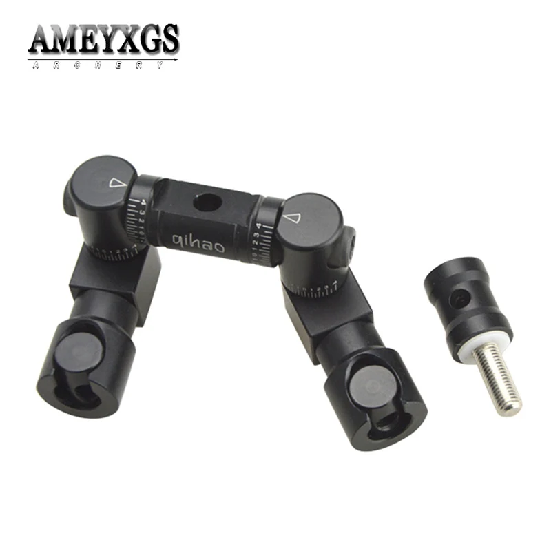 1pc Adjustable Double Side Compound Bow Stabilizer V Bar Shooting