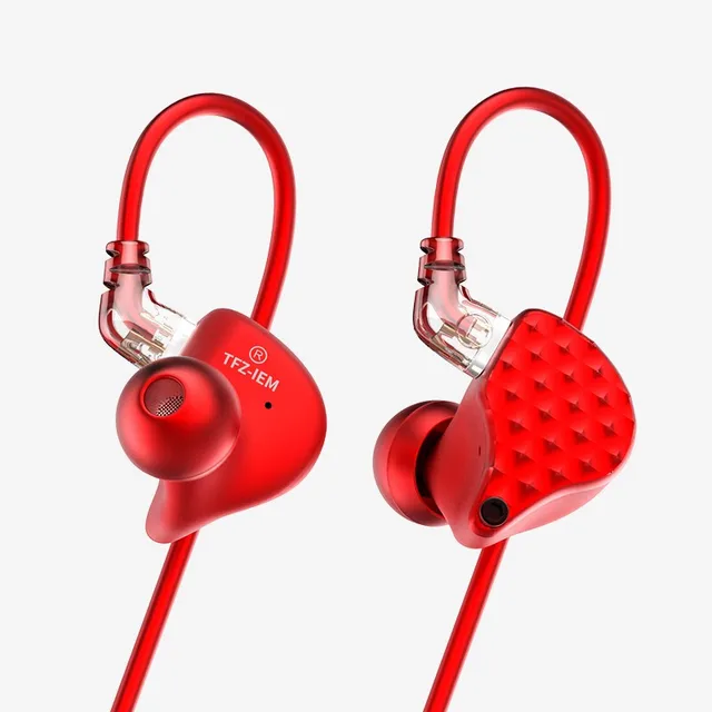 TFZ KING III Red Limited Edition Dynamic Monitor In-Ear Earphones with Detachable cable 2