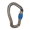 23KN Rock Climbing Srewgate Master Lock Carabiner Safety Buckle Security Twist-lock Lock Tree Carving Equipment Gear ► Photo 1/5