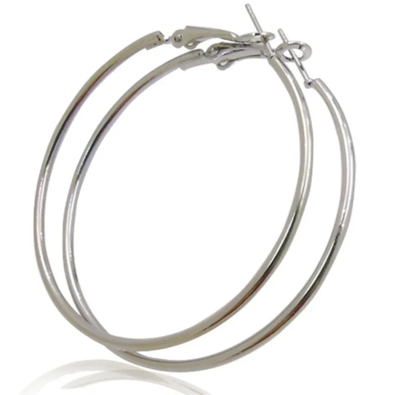 Hoop Earrings New Fashion Geometric Hollow Circle For Women Girls Gift