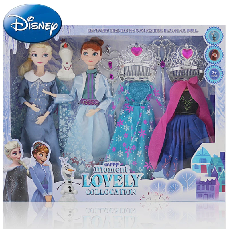 disney frozen doll and dress