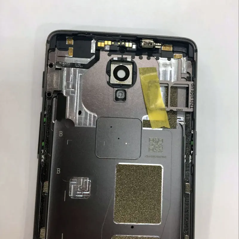 BINYEAE Металлическая Крышка батарейного отсека для Oneplus 3 3T Задняя крышка корпуса с