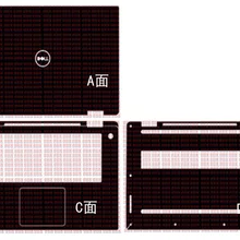 Ноутбук углеродного волокна виниловая кожа Наклейка Обложка для нового Dell XPS 15 9575 15,6"