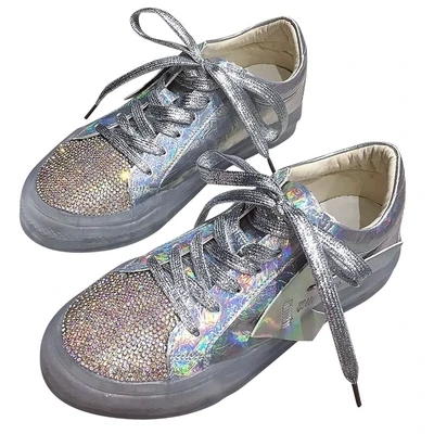 

Colorful laser crystal transparent light luxury rhinestone veneer women's shoes 2019 spring new Korean women's shoes