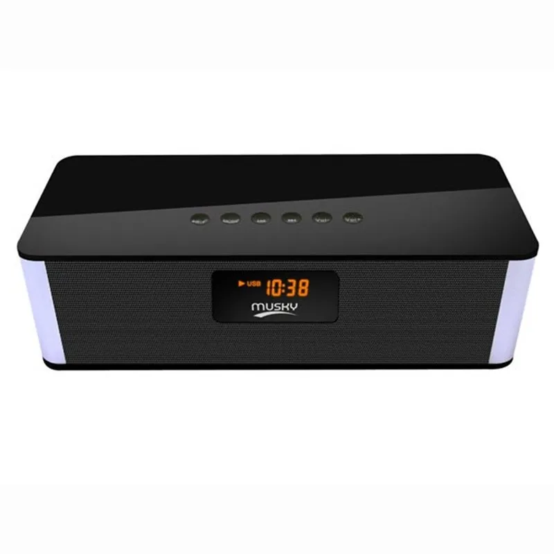 

Bluetooth Speaker Portable Wireless Speaker with LED Display Support USB TF Card AUX Mode FM Radio for Phone Samsung xiaomi