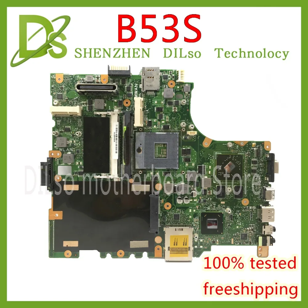 KEFU B53S Материнская плата ASUS B53 B53F B53J ноутбука тесты работы 100% оригинал | Компьютеры
