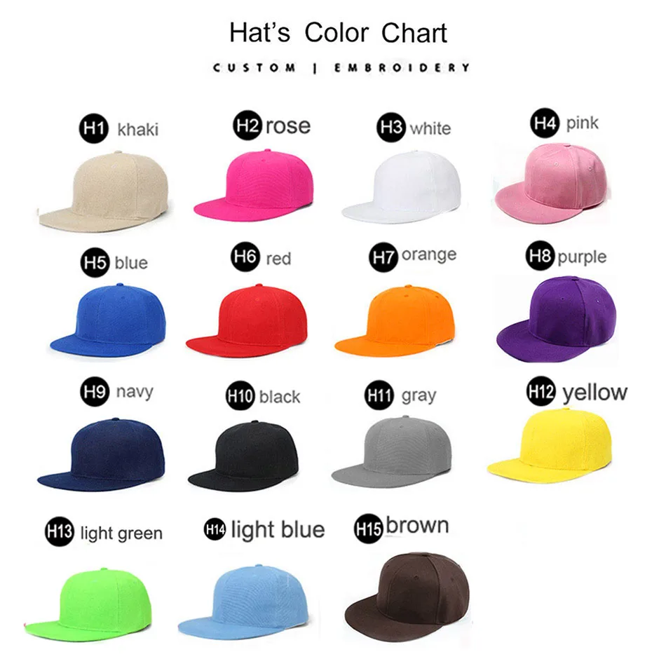 Hip Hop Caps Custom 