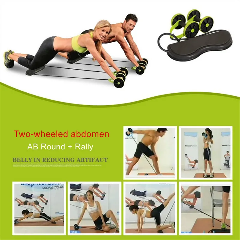 Neue Muskeltraining Ausrustung Hause Fitnessgerate Doppel Rad