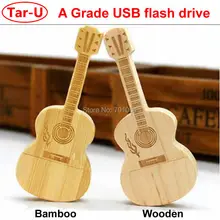 Новейший деревянный Гитарный usb флэш-накопитель скрипка Флешка 4 ГБ 8 ГБ 16 ГБ 32 ГБ 64 ГБ музыка usb флеш-накопитель Флэшка диск подарок