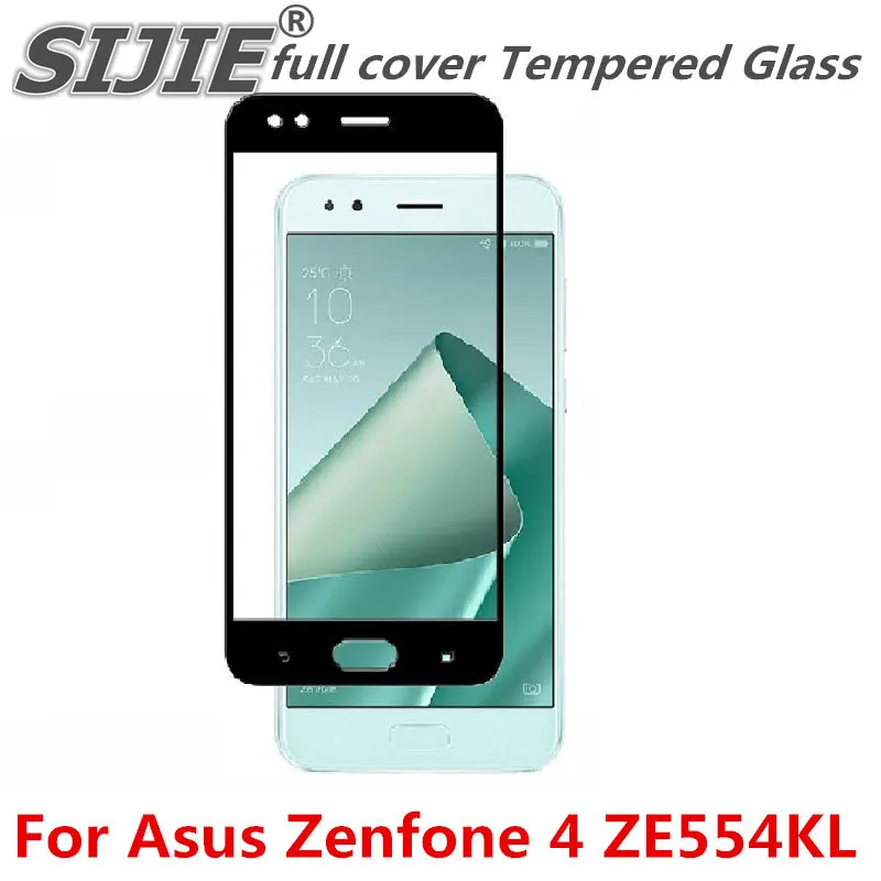 Полное покрытие из закаленного стекла для Asus Zenfone 4 ZE554KL подходит экрана Защитная