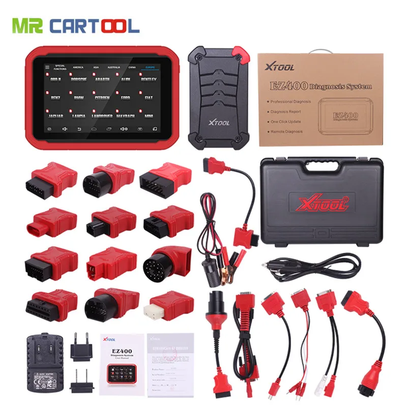 

XTOOL EZ400 Scanner Automotive System Diagnoctic Tool Car Engine ABS Airbag Transmission Immobilizer ECM Update Online Android