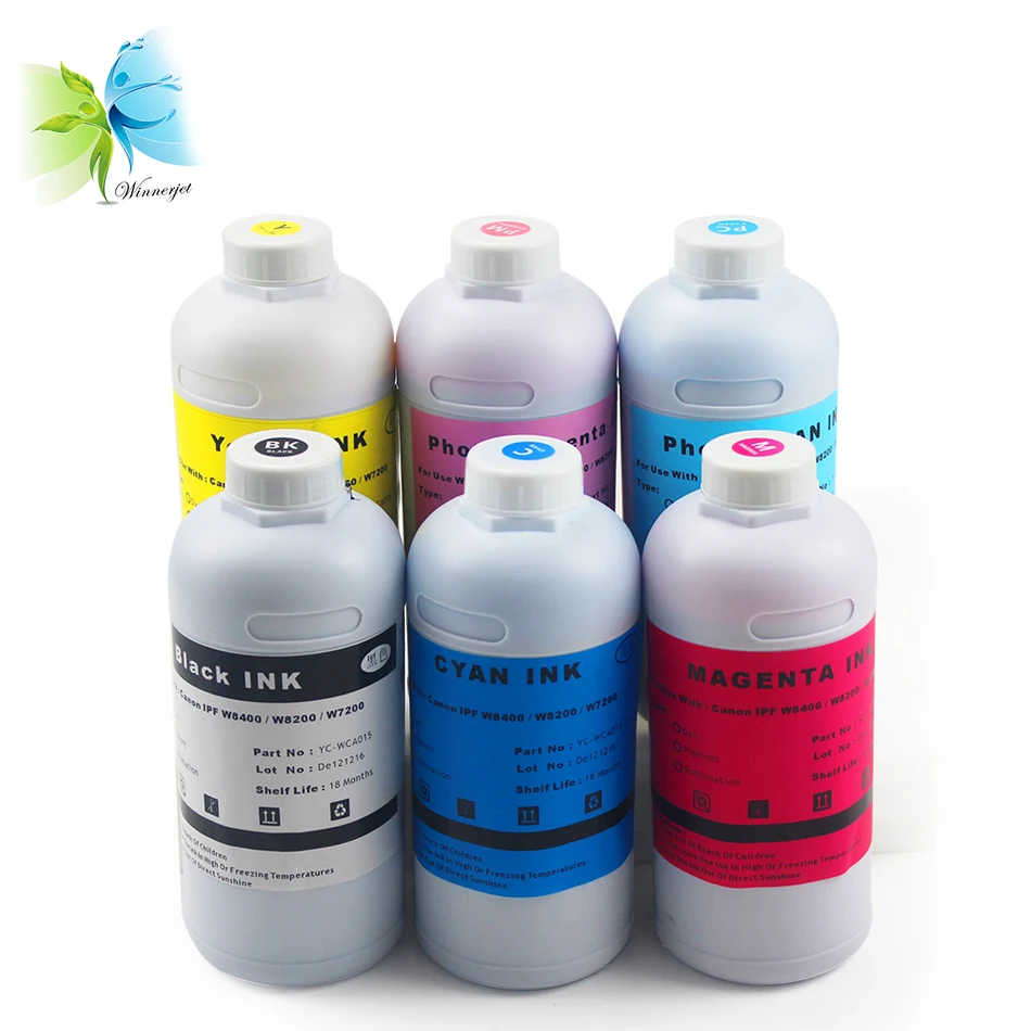 

Bottle Refill Pigment Ink for Canon w8400 w8200 w7200 Wide Format Printer