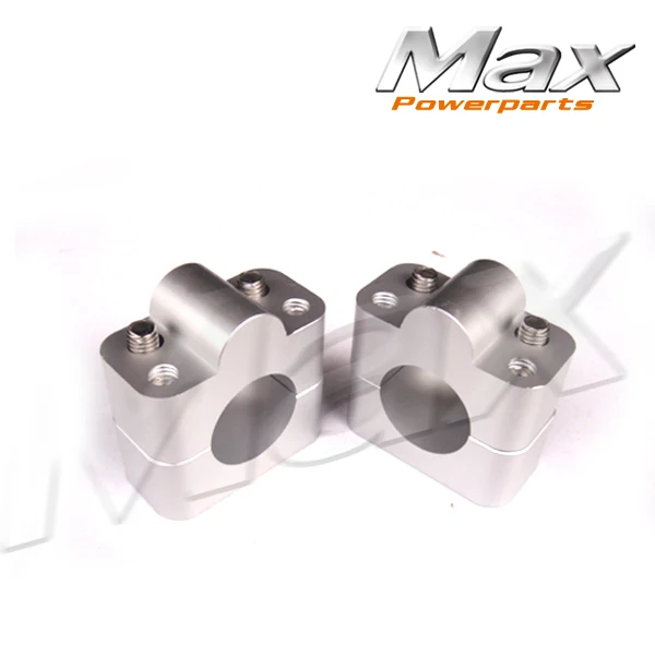 CNC Aluminum Motorcycle Dirt Bike Handle Bar Mount Fat Bar Adapter