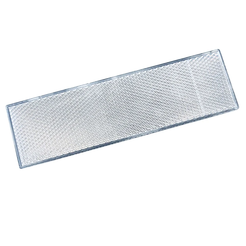 

1PC New White Red Warning Reflective Safety Plate/Tape Reflector Stickers For Car Truck Car Warning Accessories