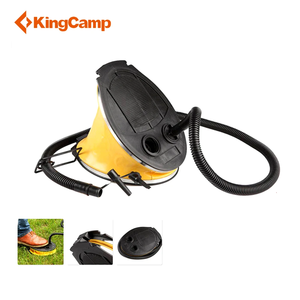 KingCamp Foot Pump For Camping & Hiking High Volume 3L Bellows