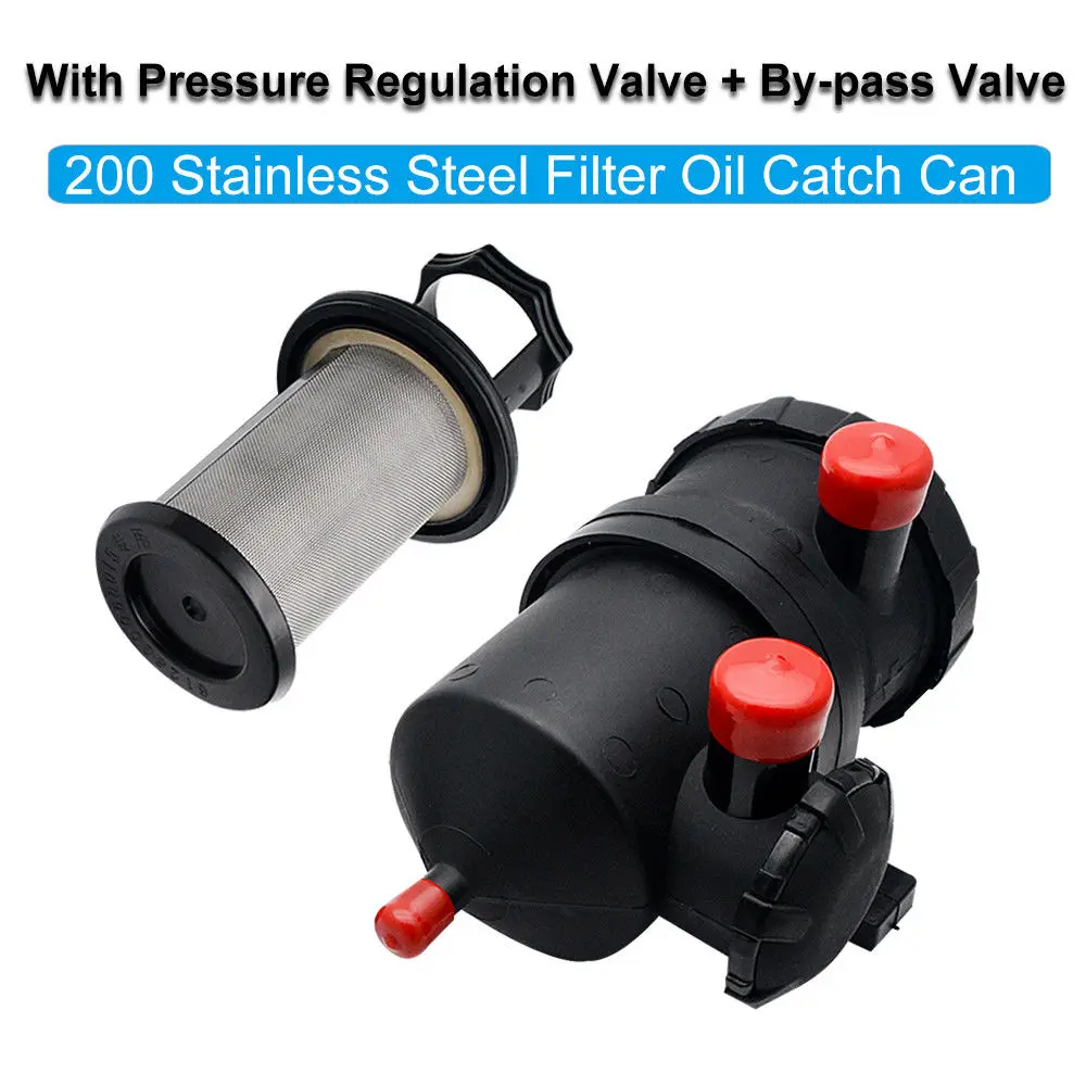 Масляный Catch Can fit Hilux GU GQ Patrol ZD30 NAVARA D40 4WD турбо дизельный Универсальный сепаратор
