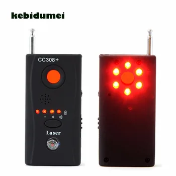 

kebidumei 2017 CC308+ Detector Wireless Camera Lens Signal Detector Radio Wave Signal Detect Camera Finder with EU US Plug