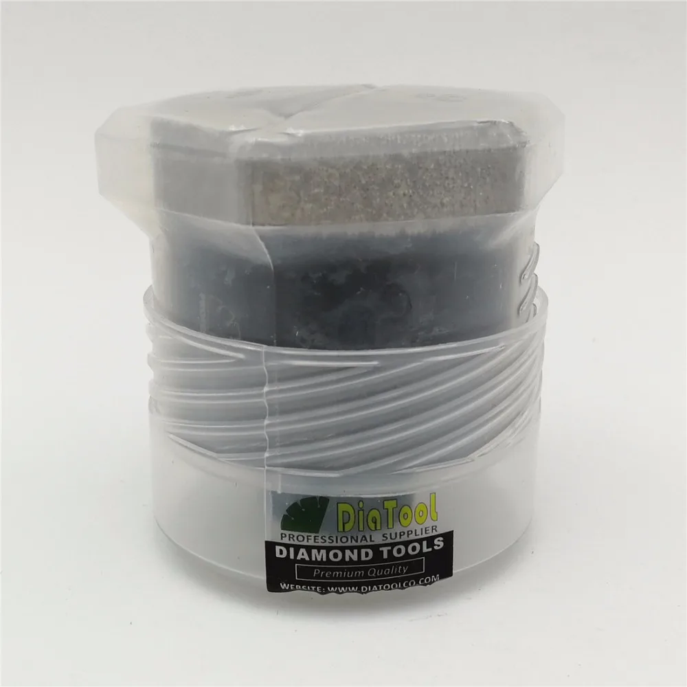 65mm (2-1/2") Vacuum brazed diamond Dry drilling bits Coated diamond drill core bits for granite marble tile 5/8-11 connection