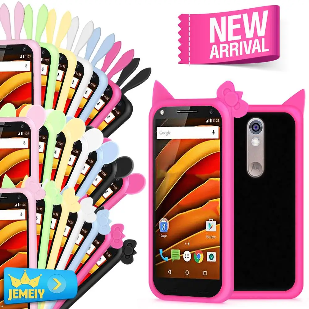 4.3 ''универсальный кремния пограничной бампера для Motorola Droid RAZR MAXX XT910 с ушками
