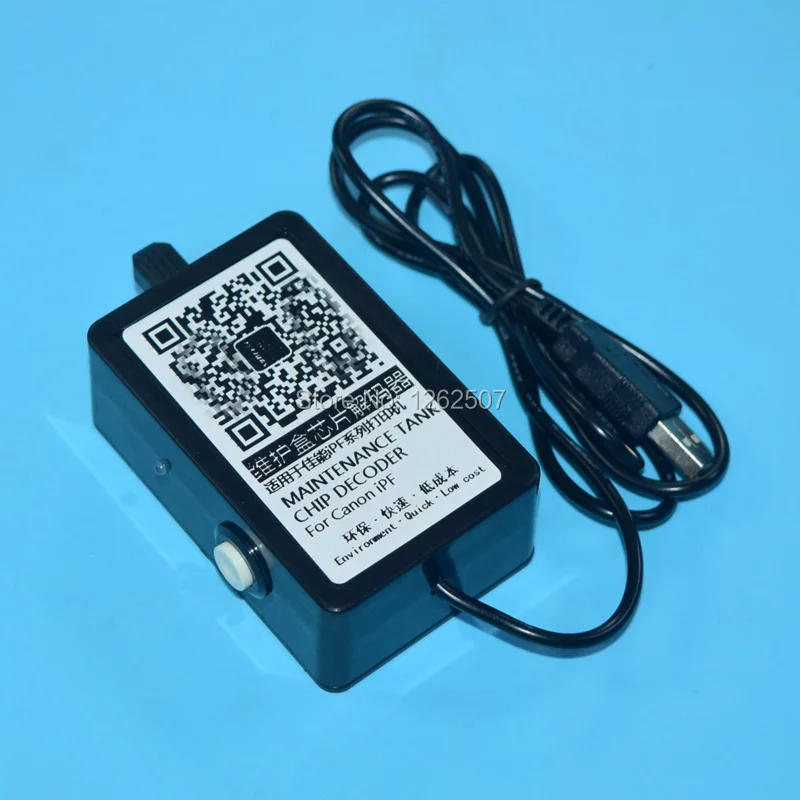 Maintenance tank chip resetter for Canon IPF500 iPF510 iPF600 iPF610 iPF700 iPF710 iPF720 iPF810 iPF815 iPF820 iPF825 plotters Maintenance tank chip resetter for Canon IPF500 iPF510 iPF600 iPF610 iPF700 iPF710 iPF720 iPF810 iPF815 iPF820 iPF825 plotters