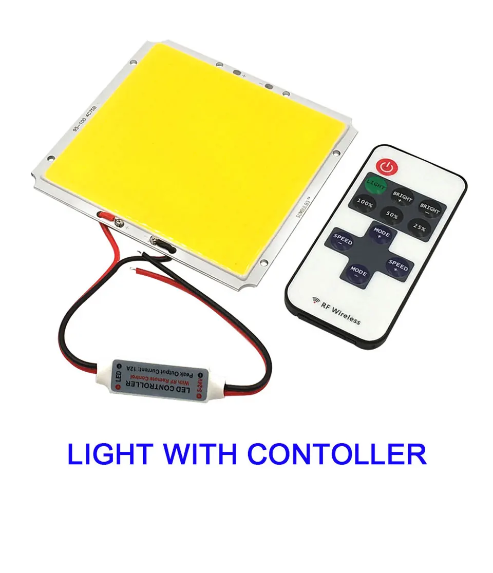 12v 50w cob led light bulb lamp house lighting car lights (5)