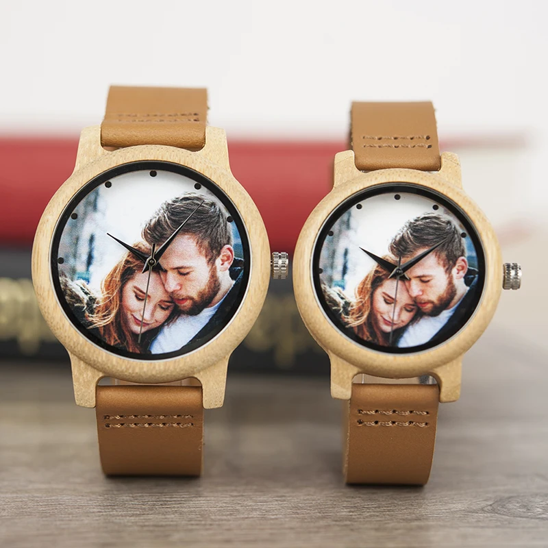 Creative Customizable Photo Bamboo Wrist Watch 8 Creative Customizable Photo Bamboo Wrist Watch 14