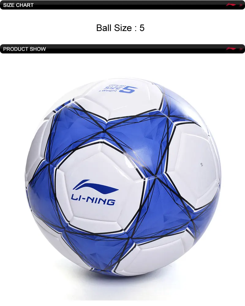 Soccer Ball Size Chart