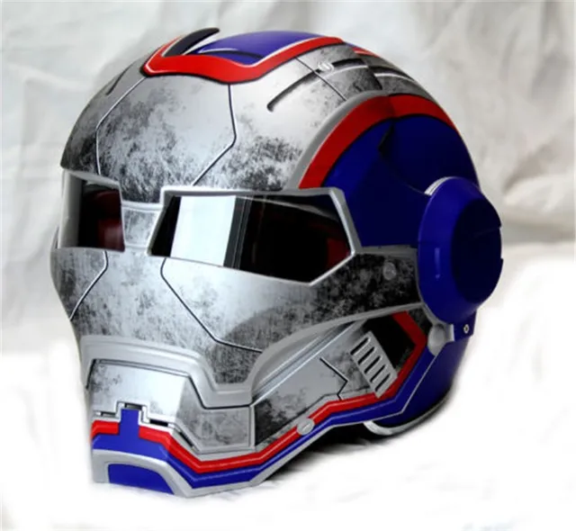 Men women MASE Iron Man Patriot personality special motorcycle offbeat