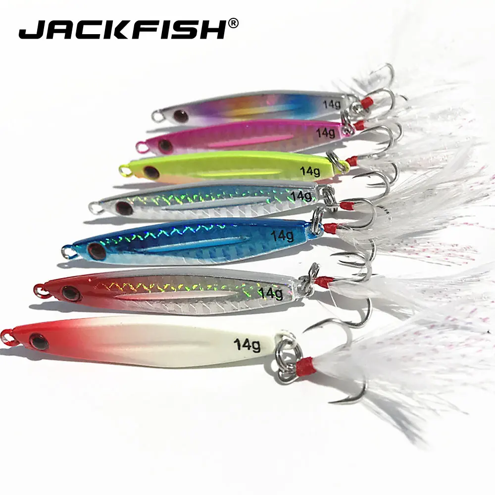 JACKFISH المعادن الصيد إغراء 10g/17g/21g الرصاص المغازل ملعقة تهزهز الطعم الثابت المتذبذب المياه المالحة السحر الليزر الجسم غرق الطعم JACKFISH المعادن الصيد إغراء 10g/17g/21g الرصاص المغازل ملعقة تهزهز الطعم الثابت المتذبذب المياه المالحة السحر الليزر الجسم غرق الطعم