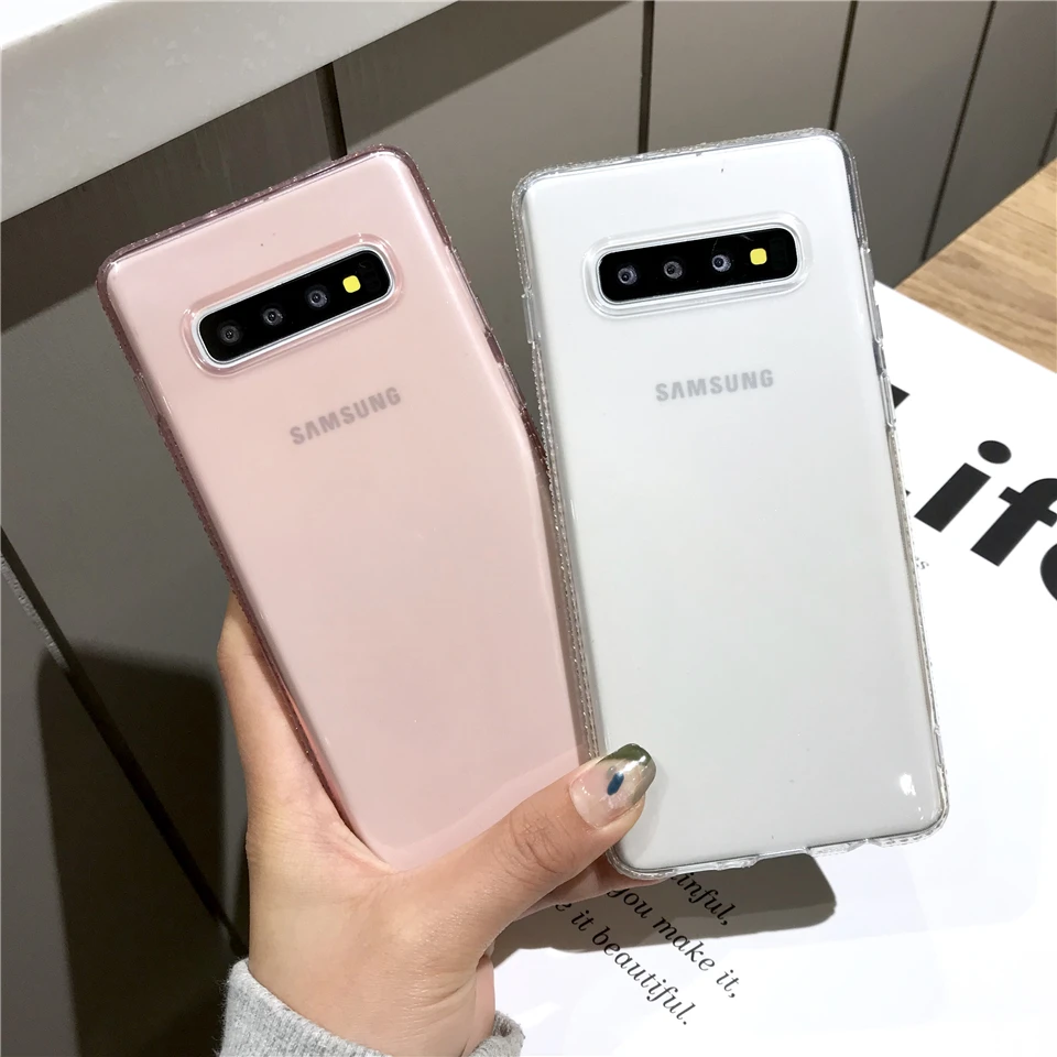 Для Samgsung J7 Pro J5 J3 с бриллиантовым блеском чехол A5 A7 2017 J4 J6 J8 A6 A8 2018 S10 плюс S10E S9 S8 Note 9