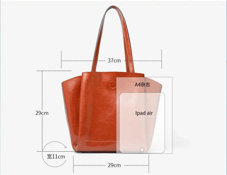 Дизайнерские женские сумки пояса из натуральной кожи Tote для женщин дамы на плечо большой ёмкость Женский повседневные сумочки для шопинга