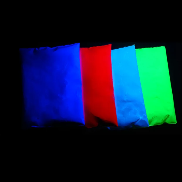 invisible powder 8 shine color fluorescent powder uv blacklight