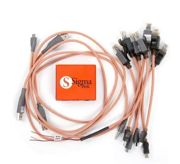 2021 Sigma Box with Cable Set (9 pcs) | Мобильные телефоны и аксессуары