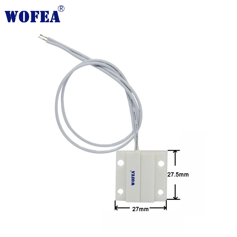 Wofea 10 шт./лот проводной двери окна магнитный датчик переключатель