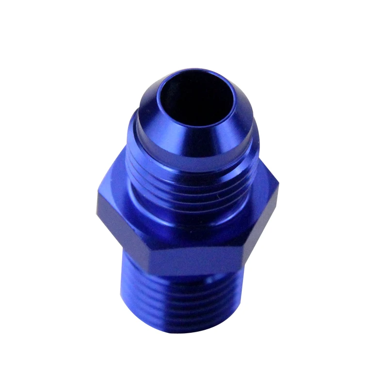 LZONE BLUE Male 6AN 6 An Flare to M14x1.5 (мм) метрический прямой фитинг от до M14 * 1 5 порта. Адаптер JR