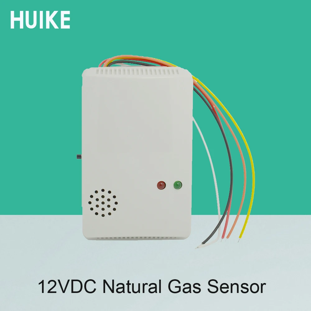 

10 PCS 12VDC Wired Home Security Protection Coal Natural Gas LPG Alarm detector Gas leak sensor switch NC/NO relay output